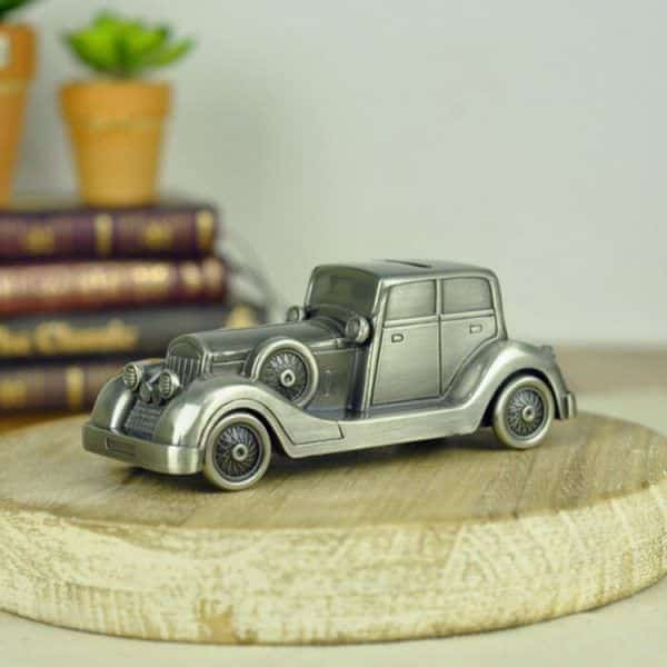 Handcrafted Metal Vintage Car Piggy Bank piggy bank - Bubble Tree